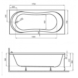 Wanna Gracja 170x70 Polimat